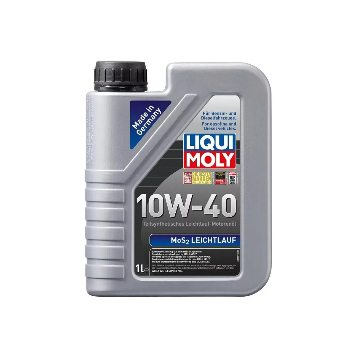 Aceite de Motor Liqui Moly MoS2 Leichtlauf 10W-40 1L