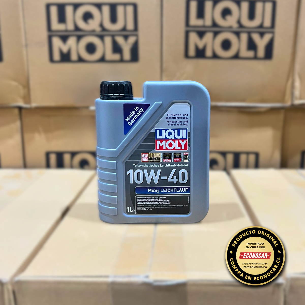 Aceite de Motor Liqui Moly MoS2 Leichtlauf 10W-40 1L