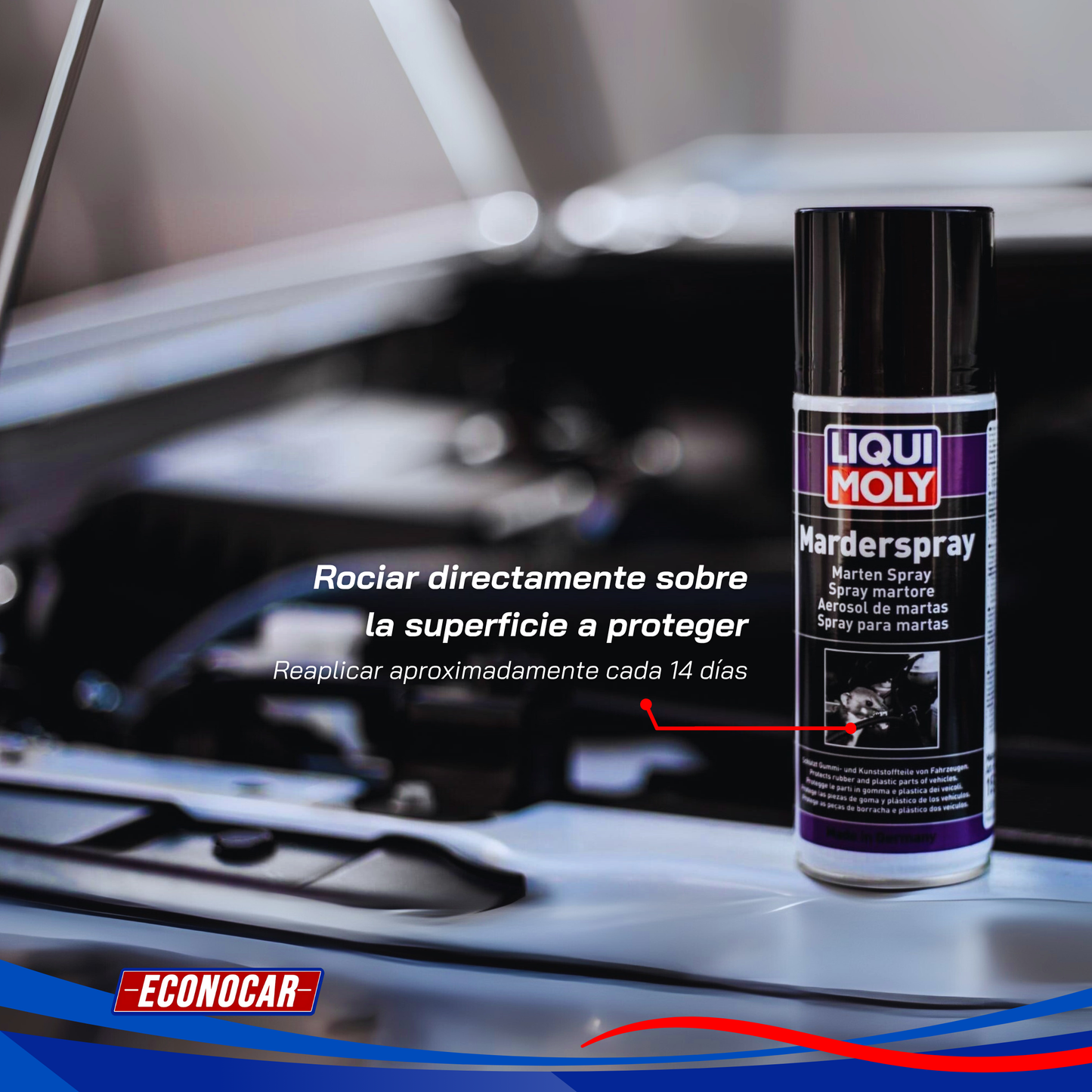 Repelente de Roedores o Ratones Liqui Moly 200ml