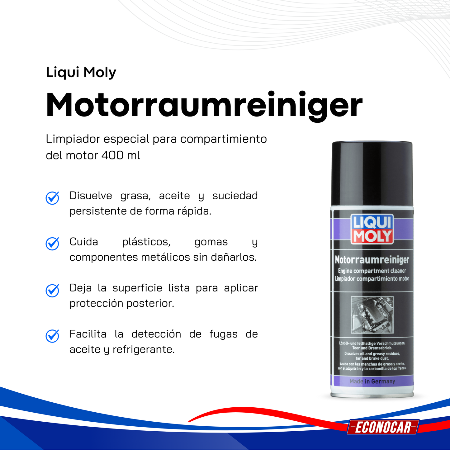 Limpiador de Motor Liqui Moly Motorraumreiniger 400ml