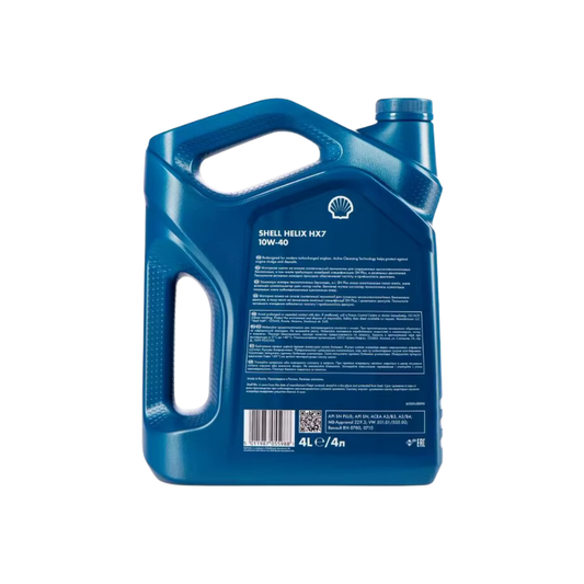 Aceite de Motor Shell Helix HX7 10W-40 4L