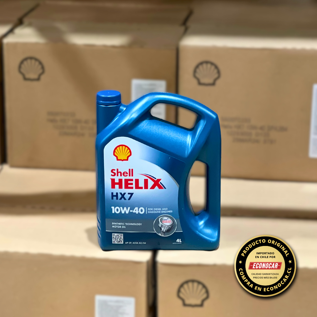 Aceite de Motor Shell Helix HX7 10W-40 4L