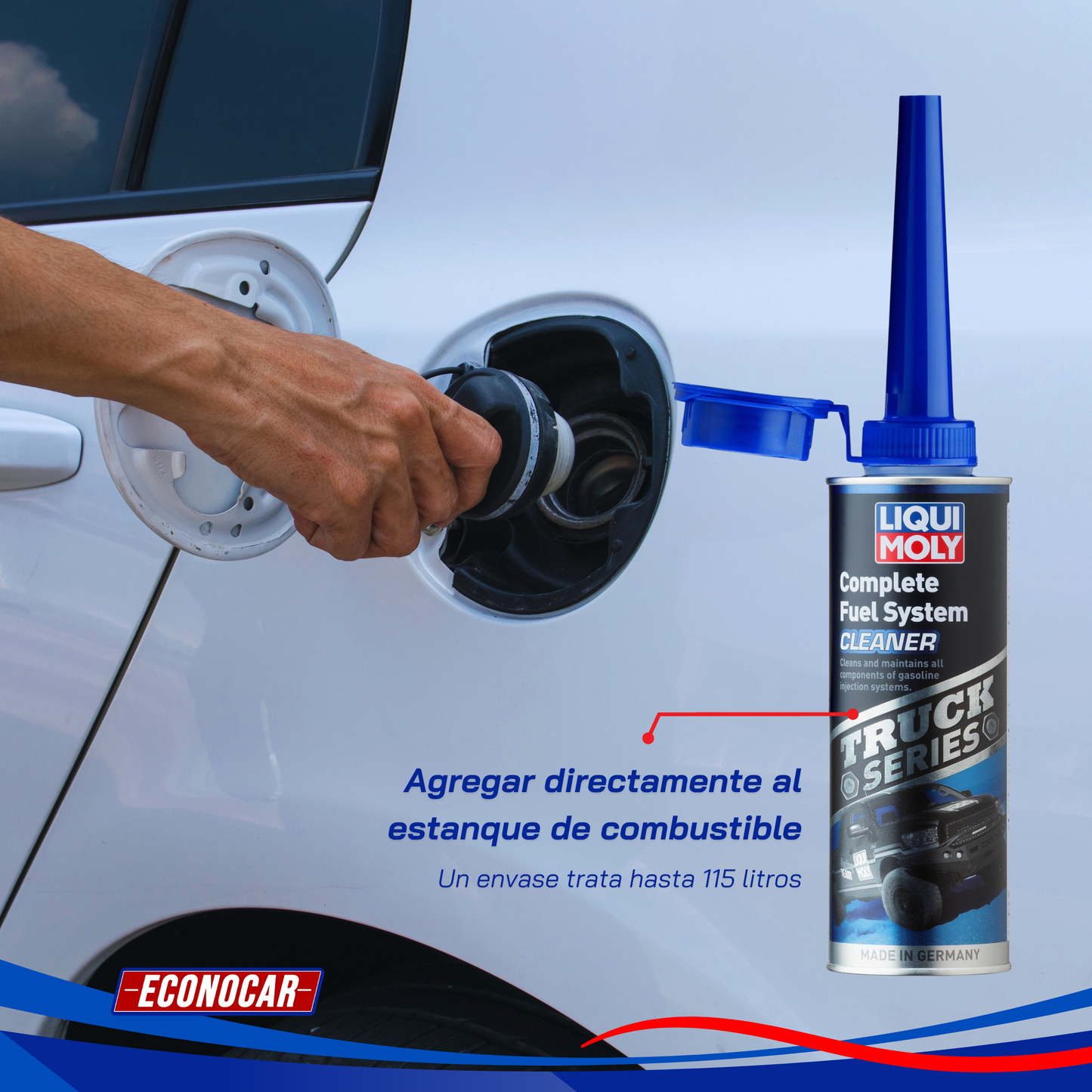 Limpia Sistema de Combustible Liqui Moly Truck Series 500 ml