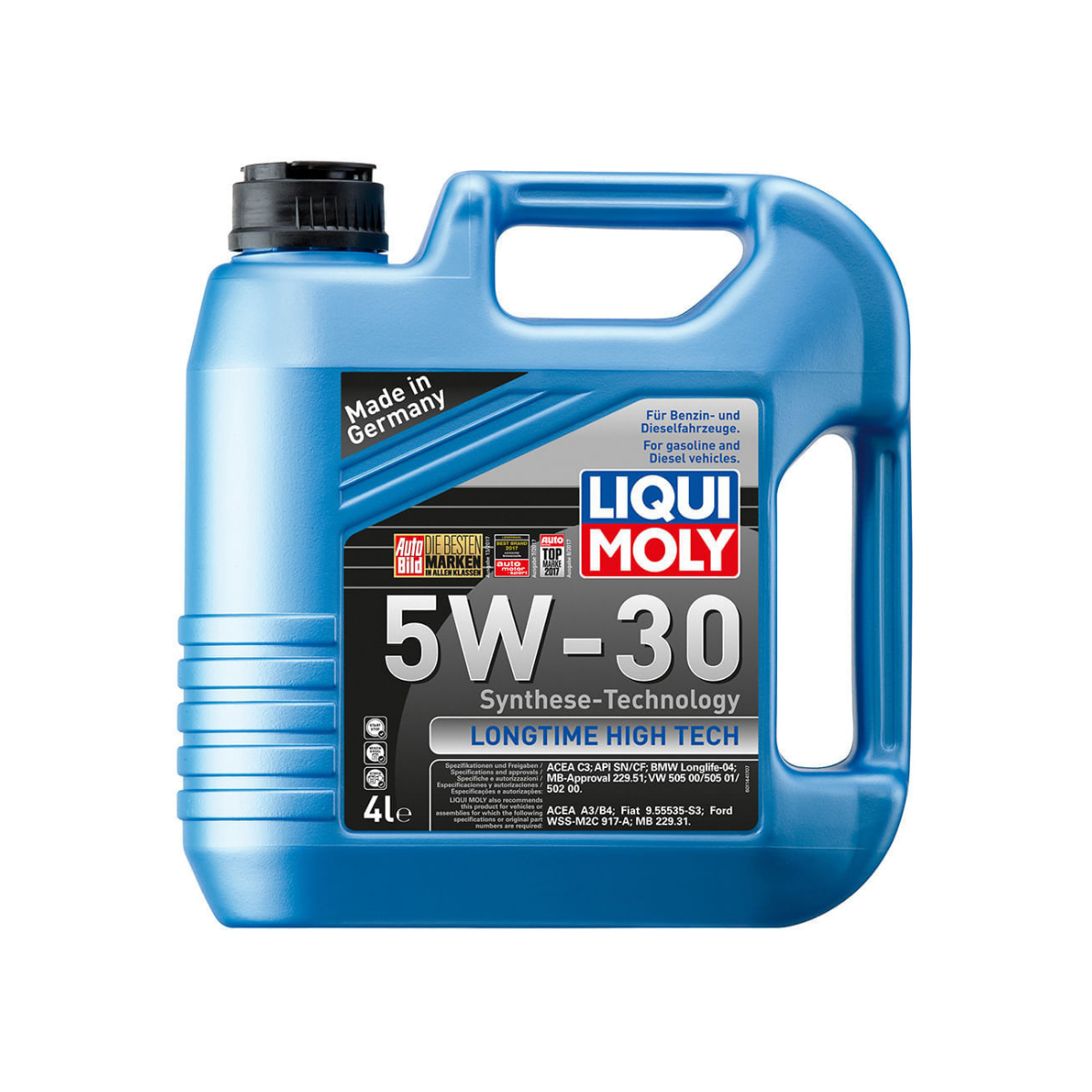 Aceite Sintetico Liqui Moly Longtime High Tech 5w30 4 Litros