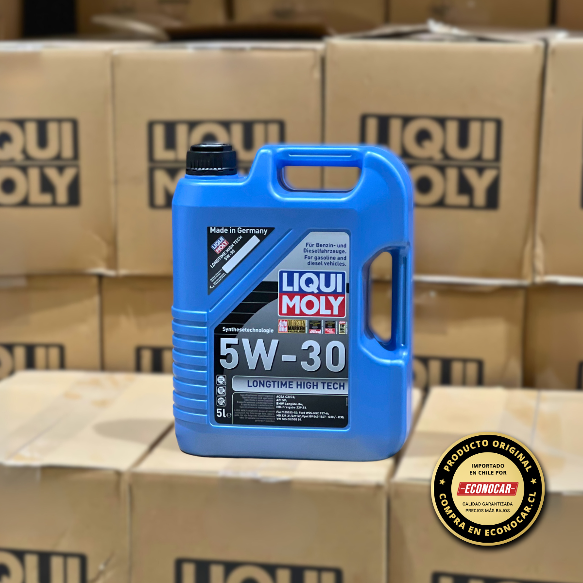 Aceite Sintético Liqui Moly Longtime High Tech 5w30 5 Litros