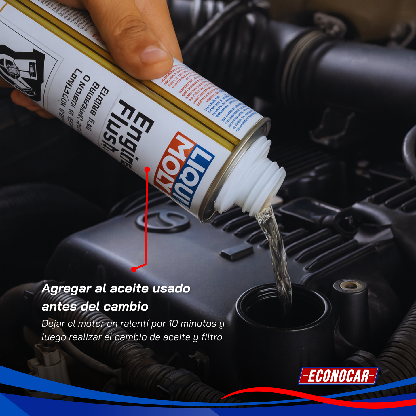 Limpiador interno del Motor Liqui Moly Engine Flush 300 ml