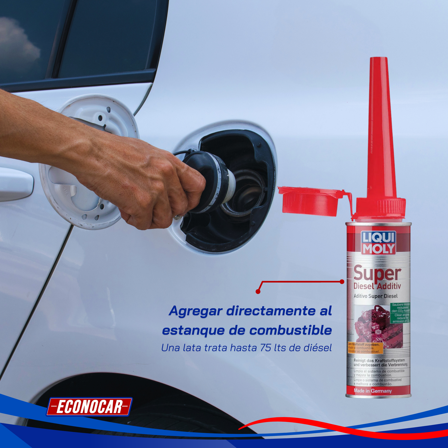 Limpiador Sistema de Combustible Liqui Moly Super Diesel Additive 250 ml